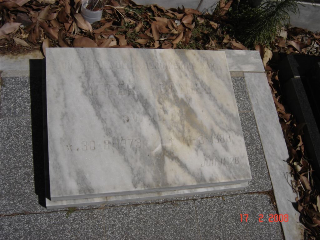 SWART Daniel -1988 &amp; Hester 1973-