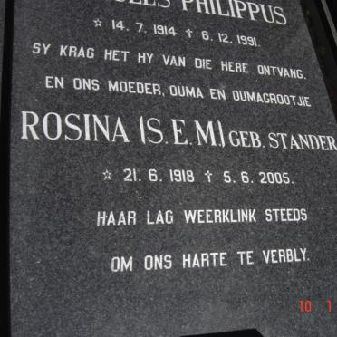 SMIT S.E.M. nee STANDER 1918-2005