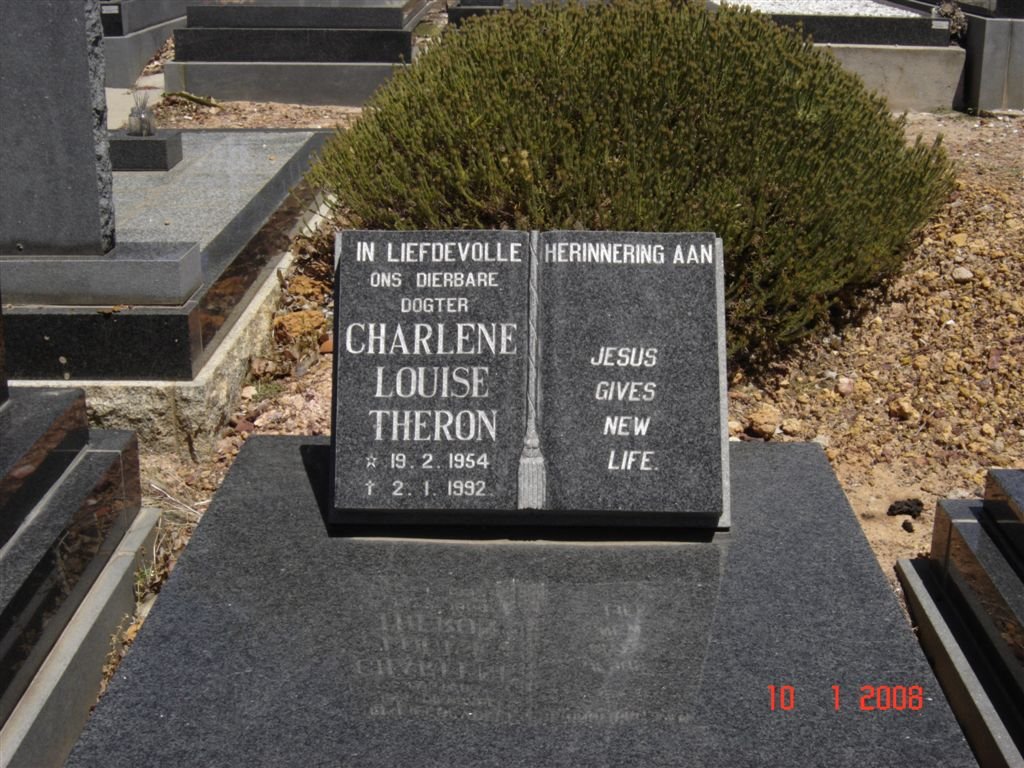 THERON Charlene Louise 1954-1992