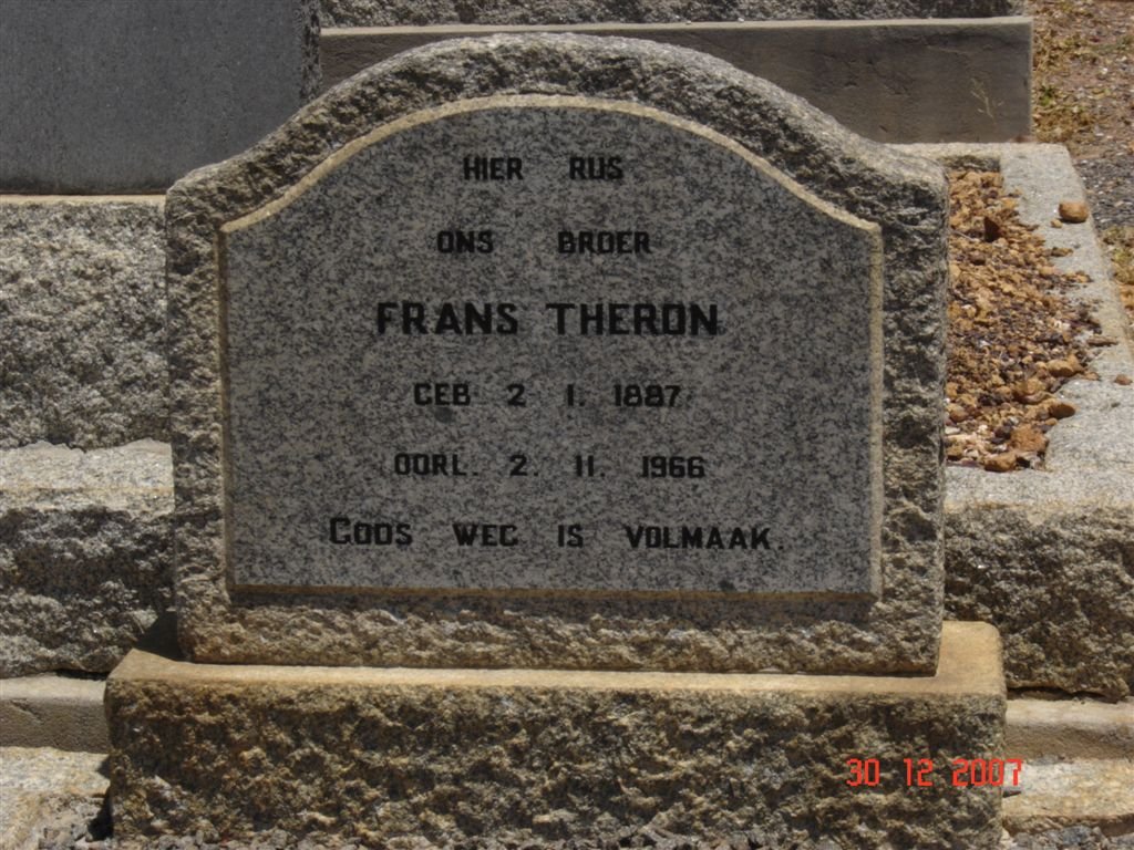 THERON Frans 1887-1966
