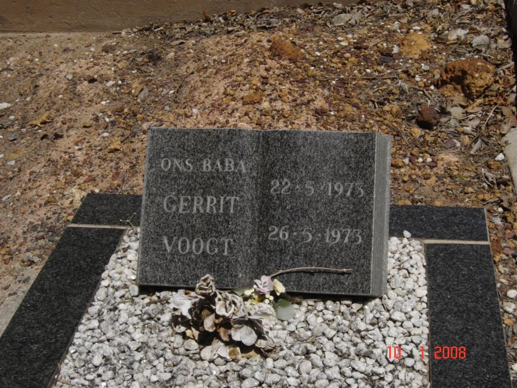 VOOGT Gerrit 1973-1973