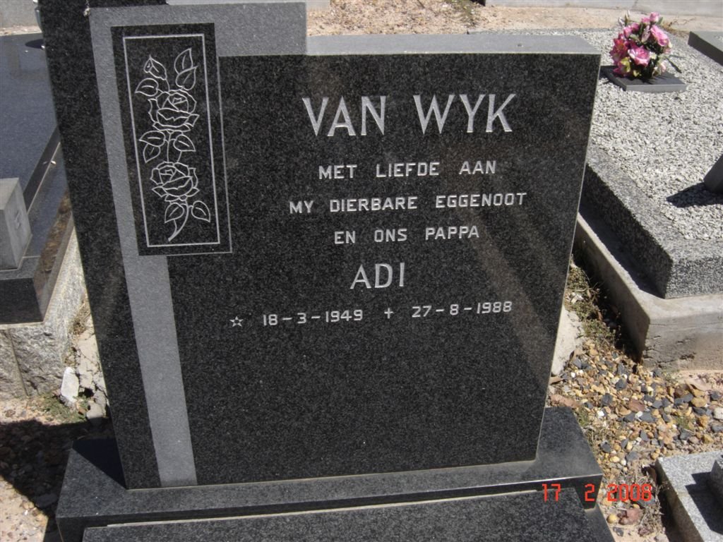 WYK Adi, van 1949-1988
