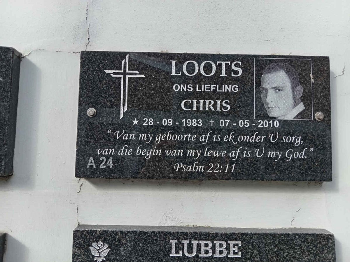 LOOTS Chris 1983-2010
