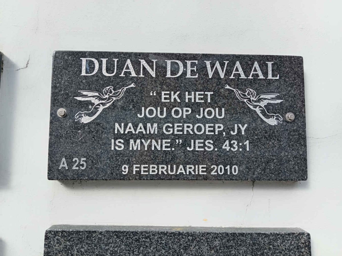 WAAL Duan, de -2010