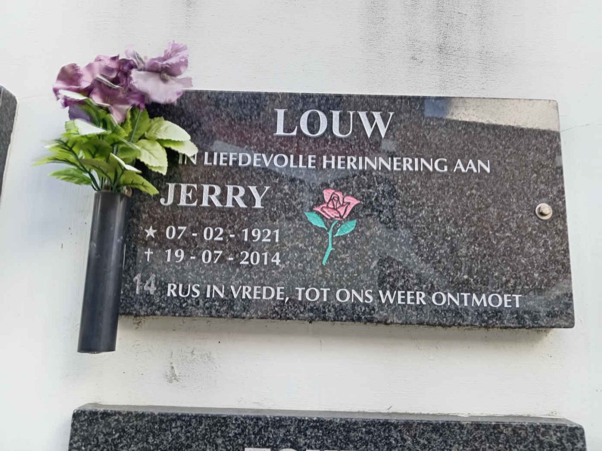 LOUW Jerry 1921-2014