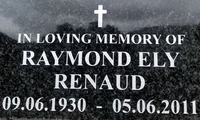RENAUD Raymond Ely 1930-2011