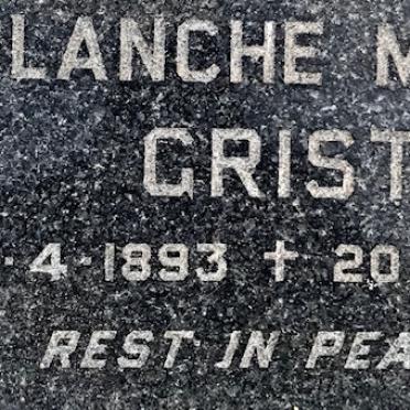 GRIST Blanche Mary 1893-1988