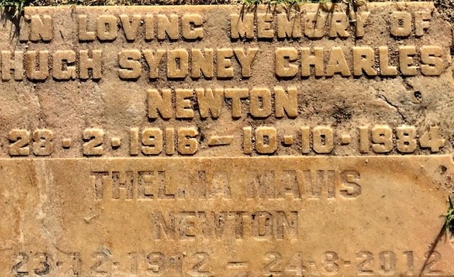 NEWTON Hugh Sydney Charles 1916-1984 &amp; Thelma Mavis 1912-2012