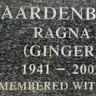 WAARDENBURG Ragna 1941-2002
