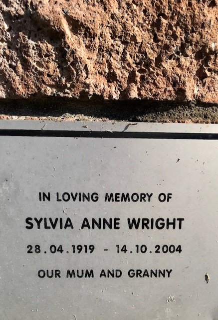 WRIGHT Sylvia Anne 1919-2004
