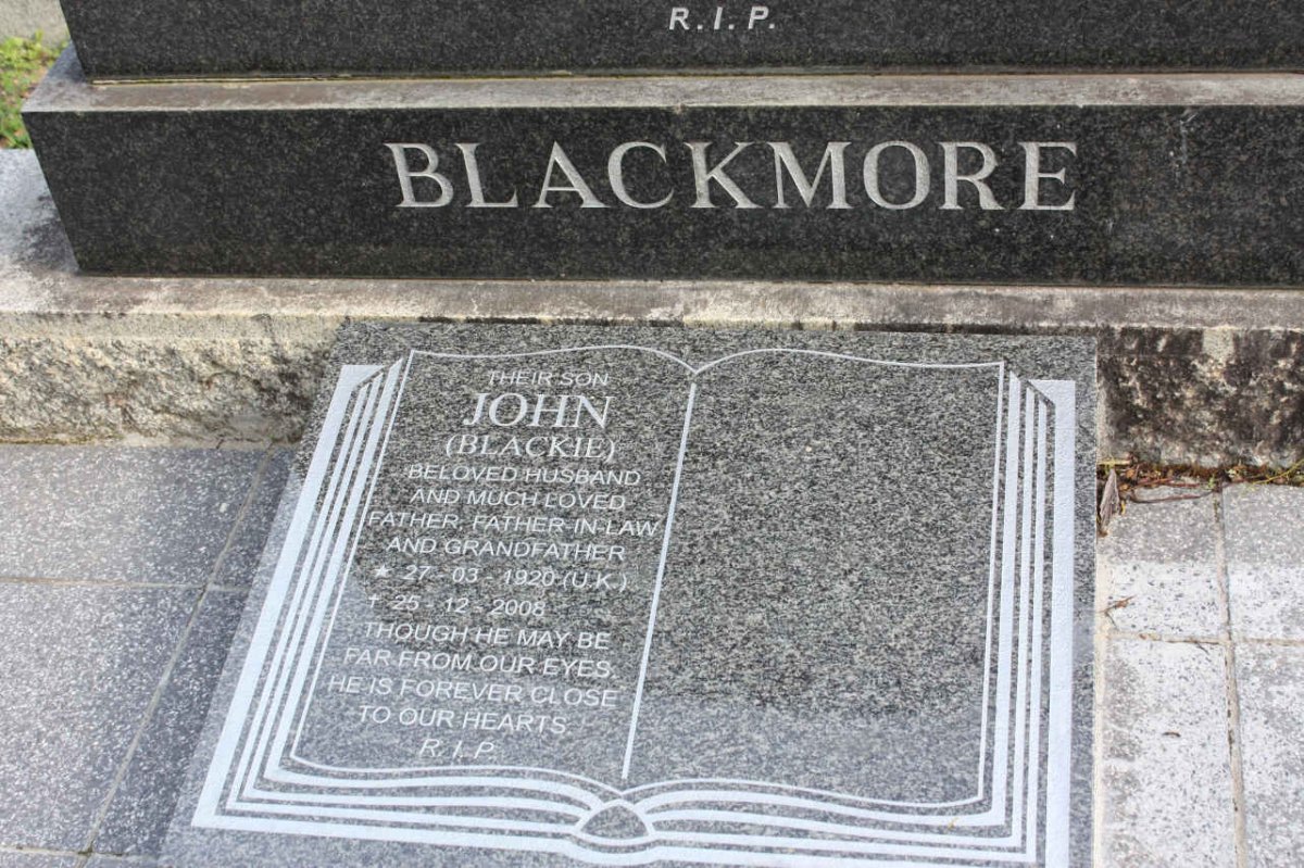 BLACKMORE John 1920-2008