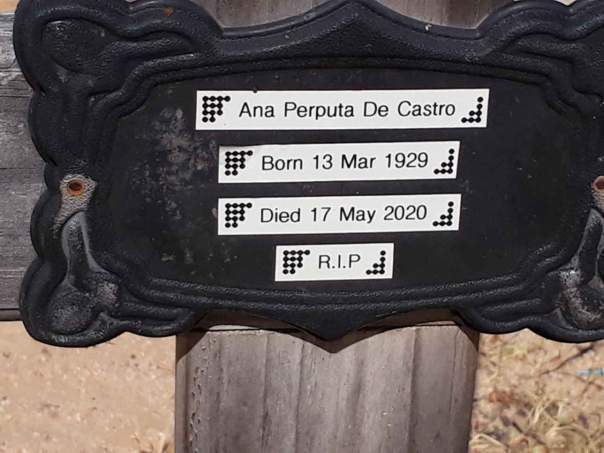 CASTRO Ana Perputa, De 1929-2020