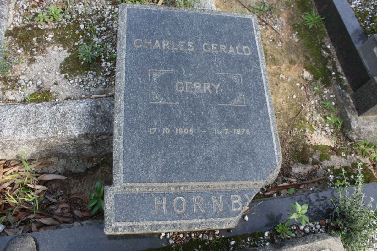 HORNBY Charles Gerald 1905-1976