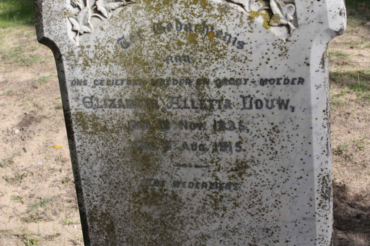 LOUW Elizabeth Alletta 1835-1915