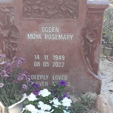 OGDEN Moya Rosemary 1949-2022