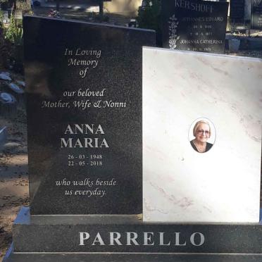 PARRELLO Anna Maria 1948-2018