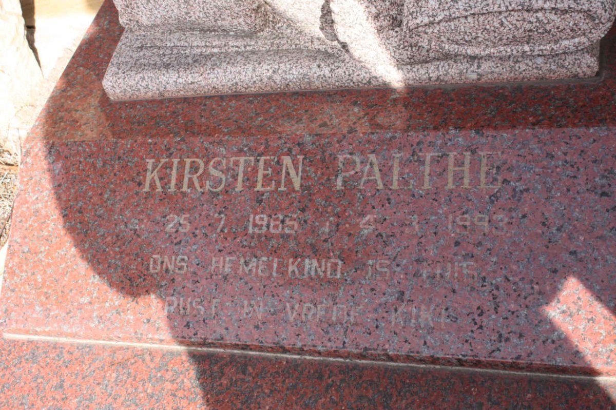PALTHE Kirsten 1965-1993