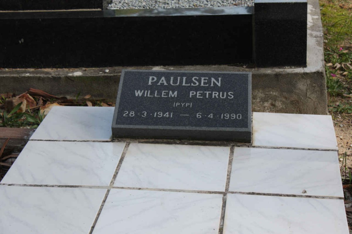 PAULSEN Willem Petrus 1941-1990