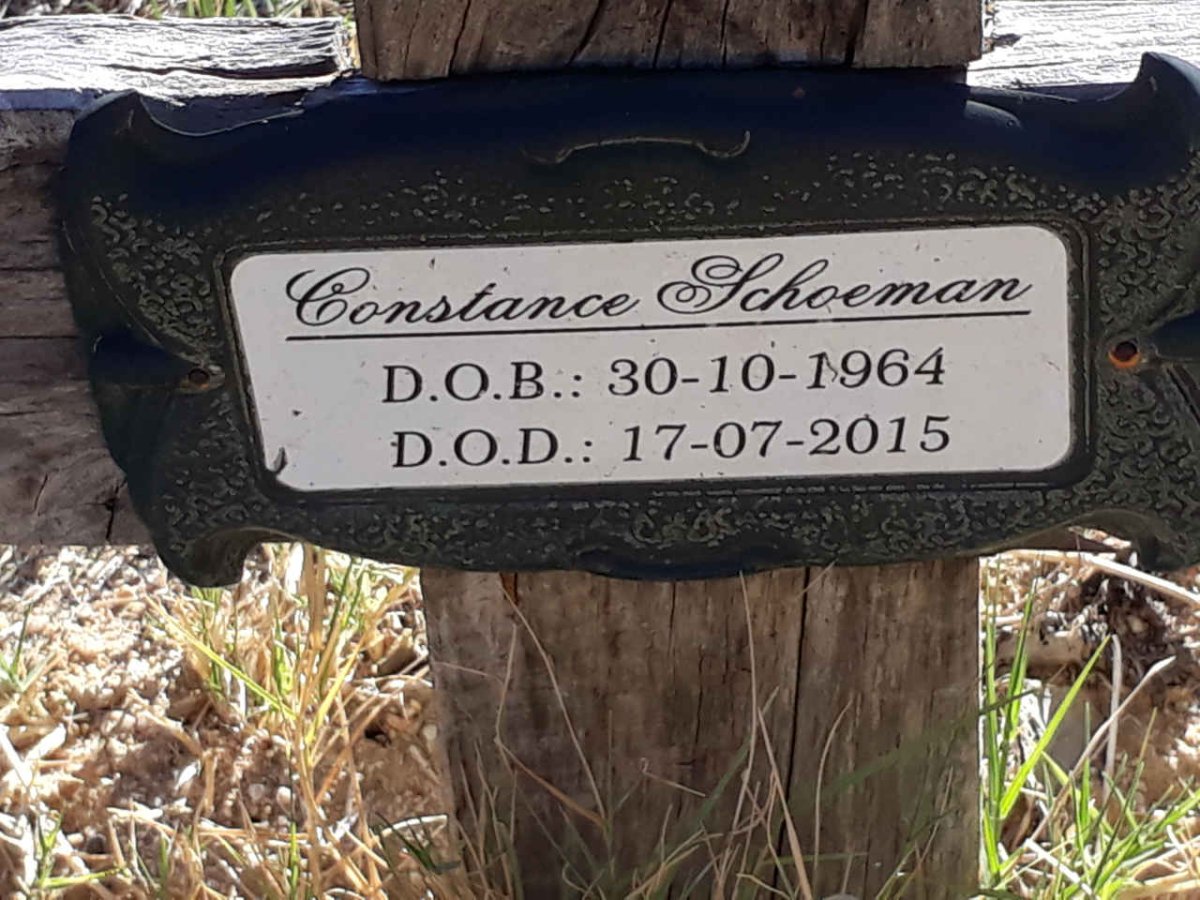 SCHOEMAN Constance 1964-2015