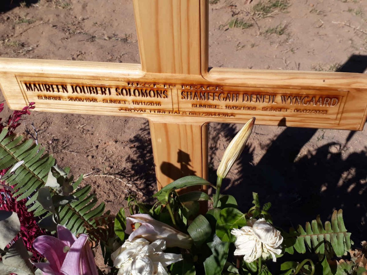 SOLOMONS Maureen Joubert 1948-2016 :: WYNGAARD Shameegah Deneil 1968-2023