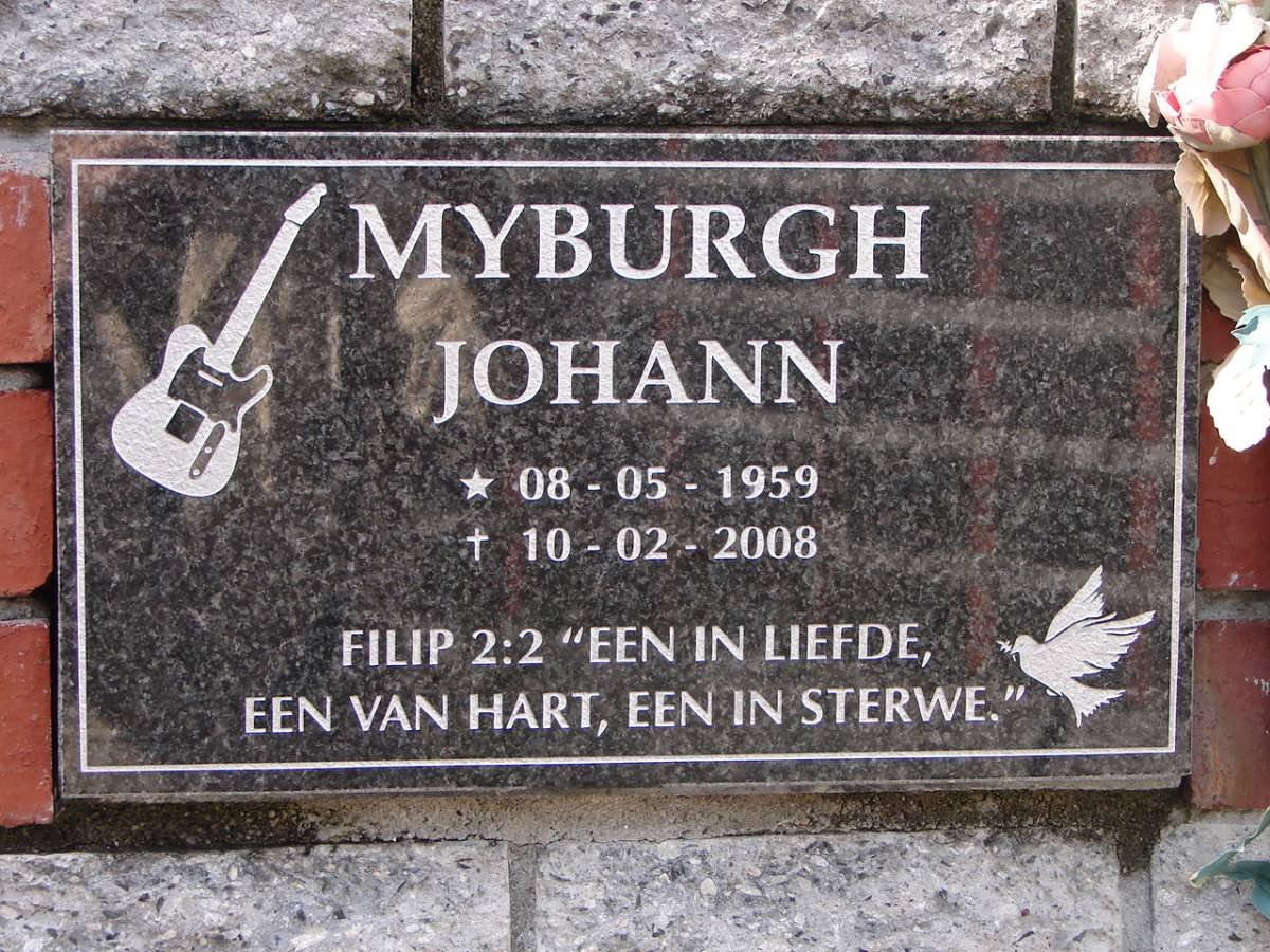 MYBURGH Johann 1959-2008