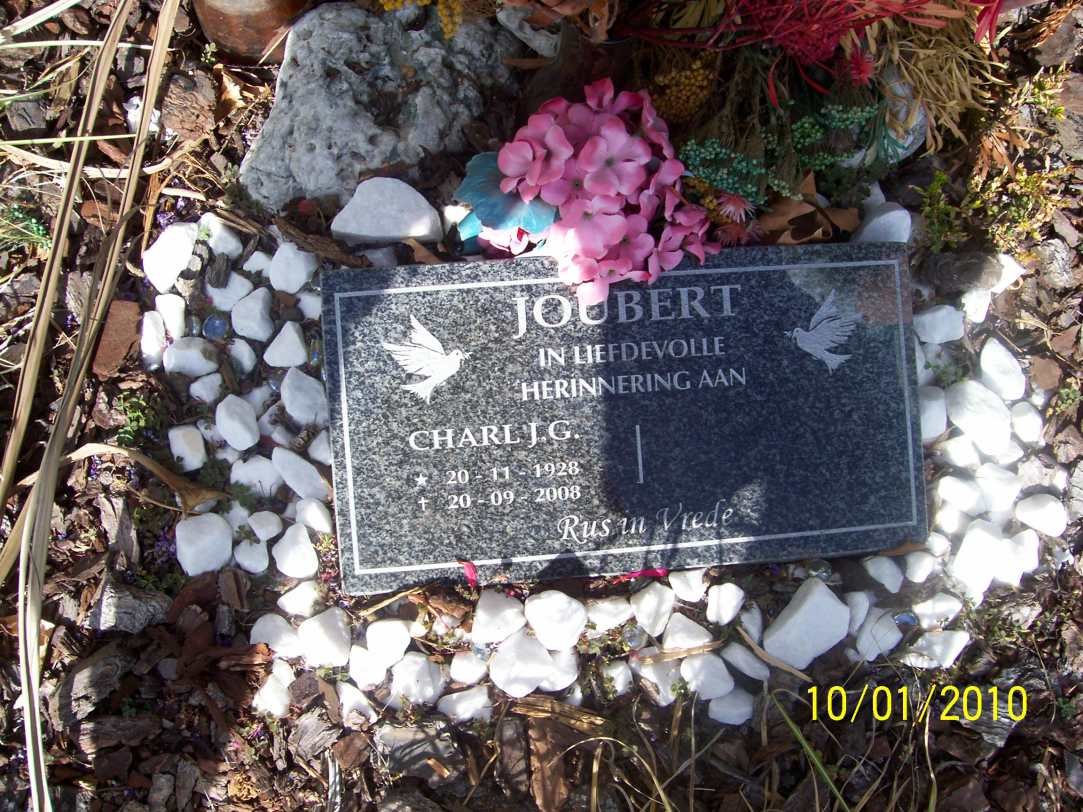 JOUBERT Charl J.G. 1928-2008