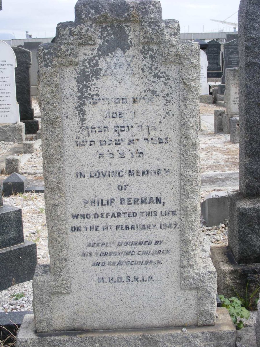 BERMAN Philip -1947