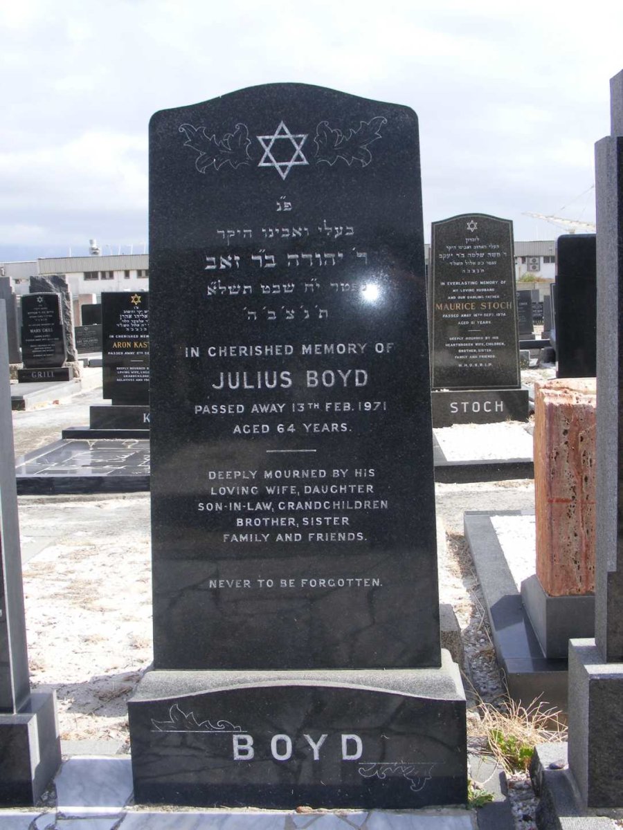 BOYD Julius -1971
