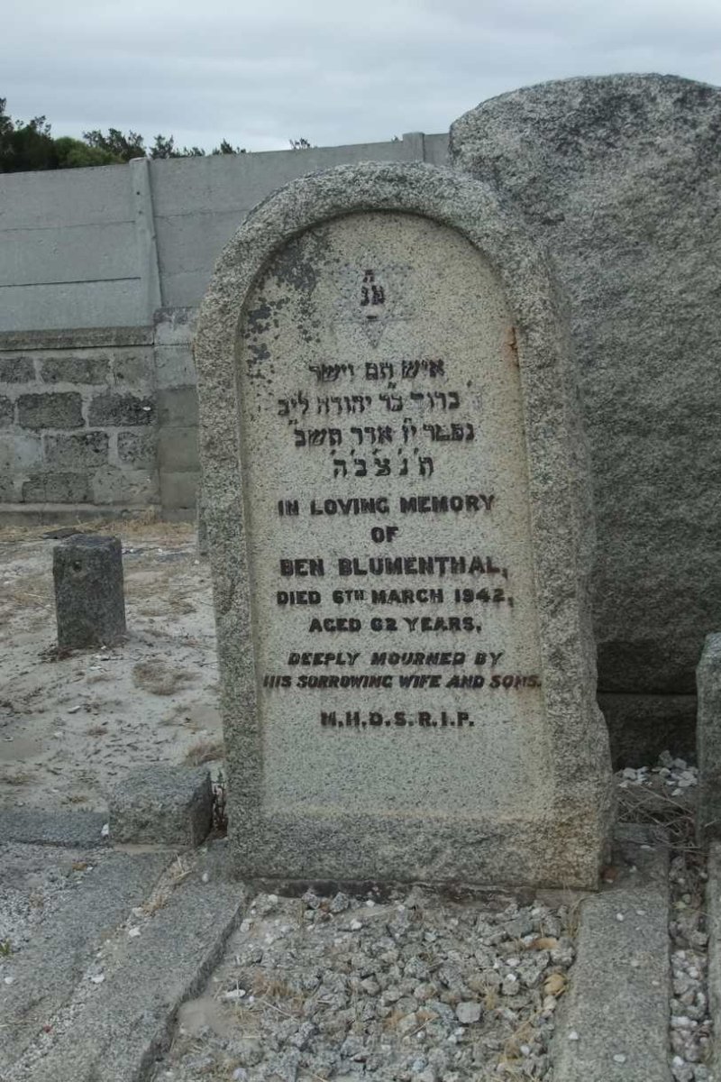 BLUMENTHAL Ben -1942