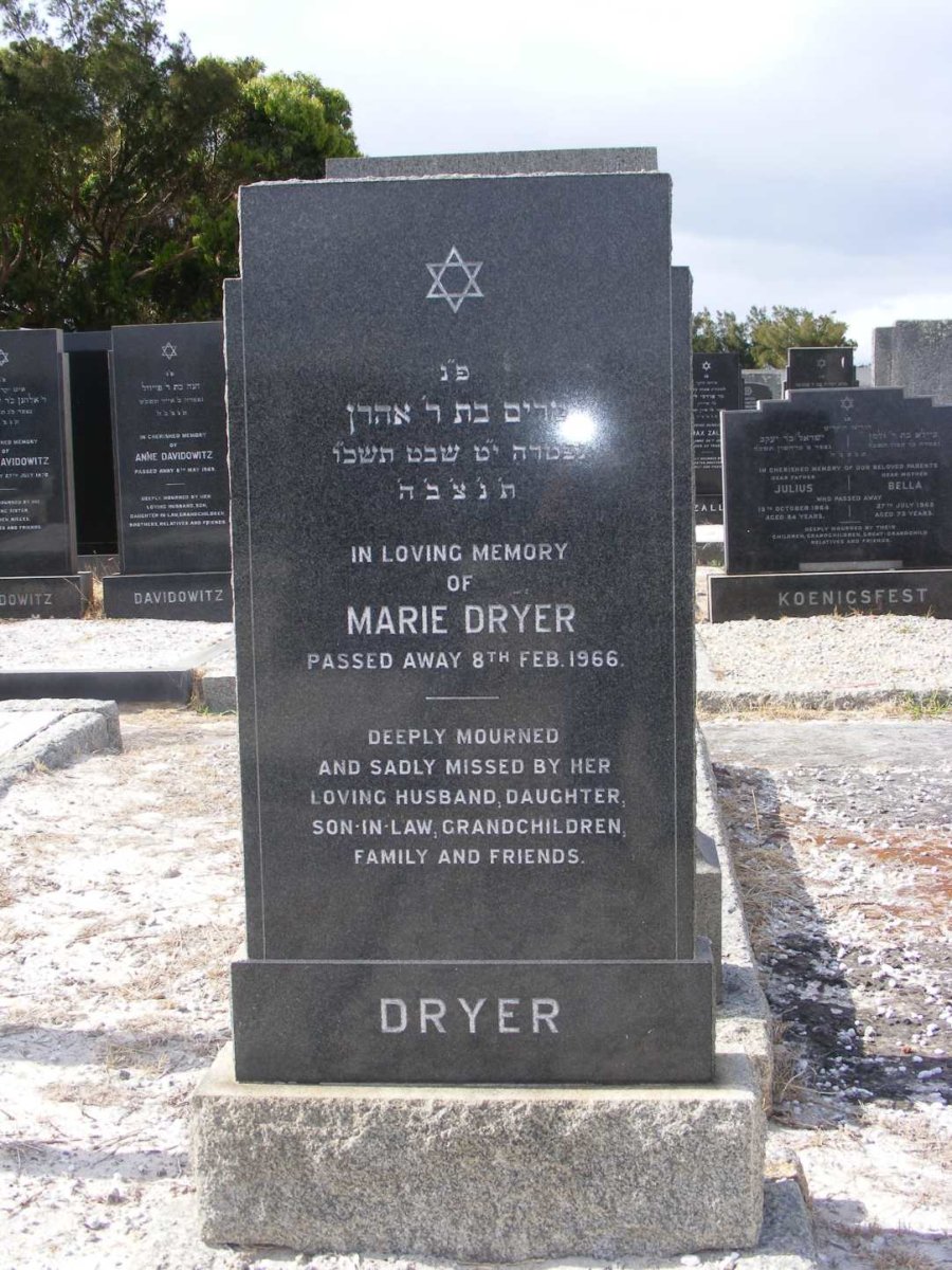 DREYER Marie -1966