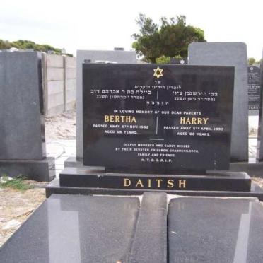 DAITSH Harry &amp; Bertha