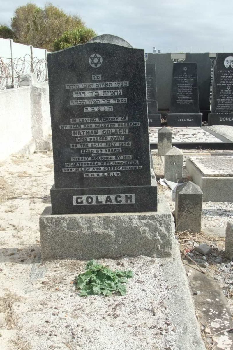 GOLACH Nathan -1954
