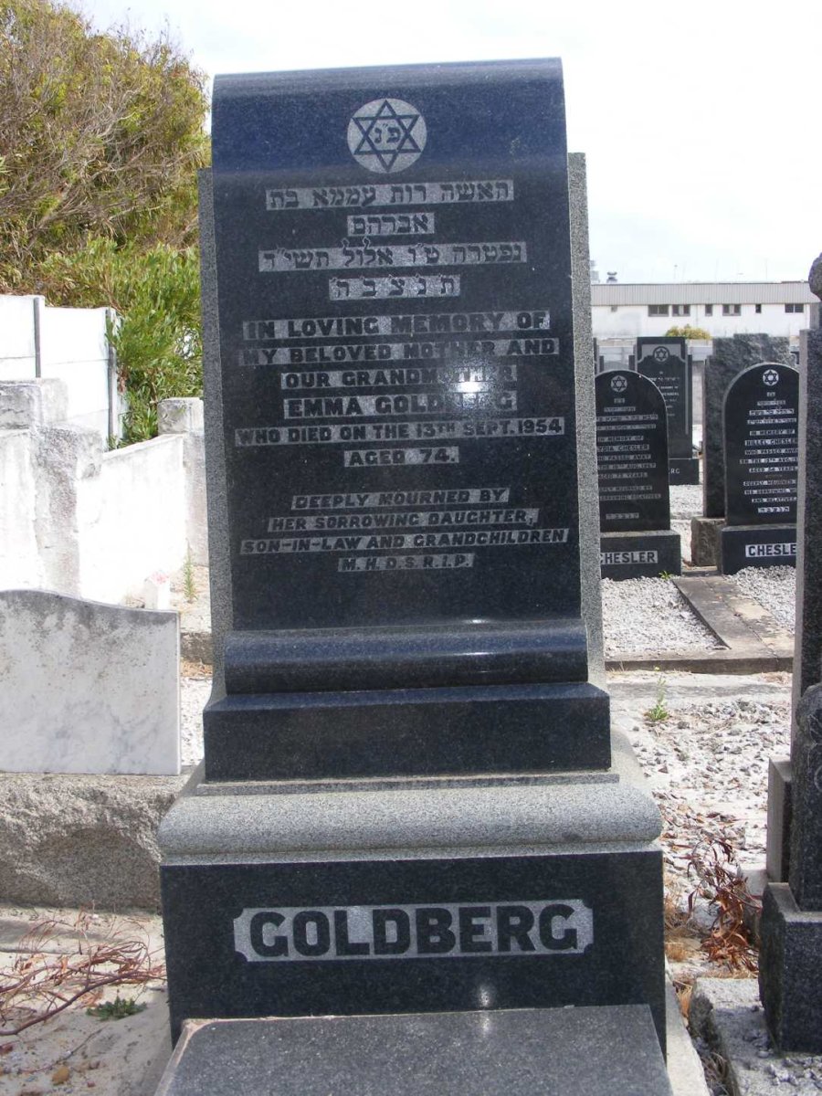 GOLDBERG Emma -1954