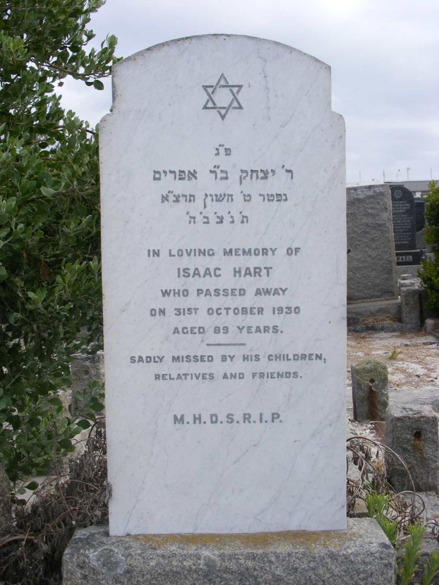 HART Isaac -1930