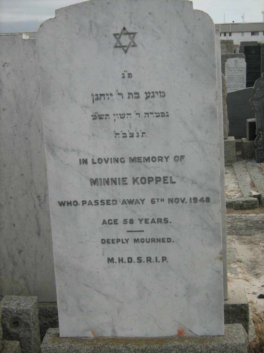 KOPPEL Minnie -1948
