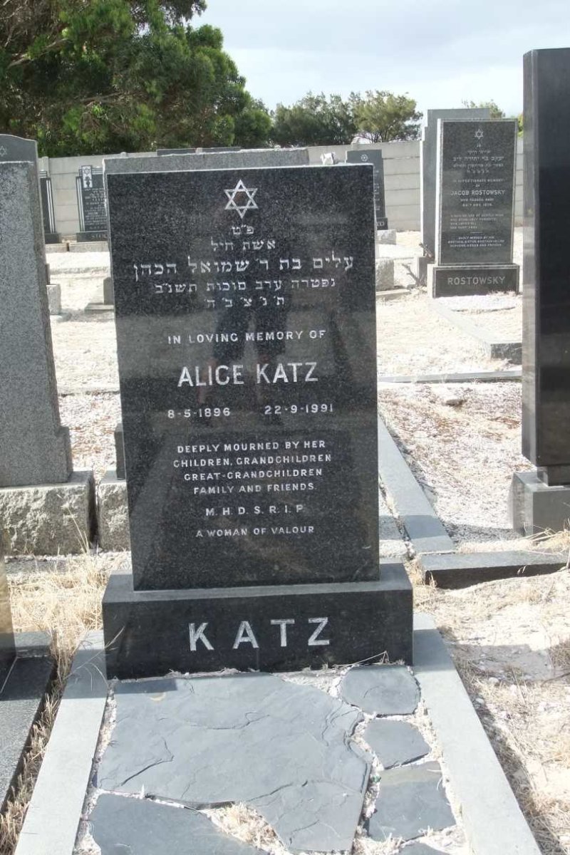 KATZ Alice 1896-1991