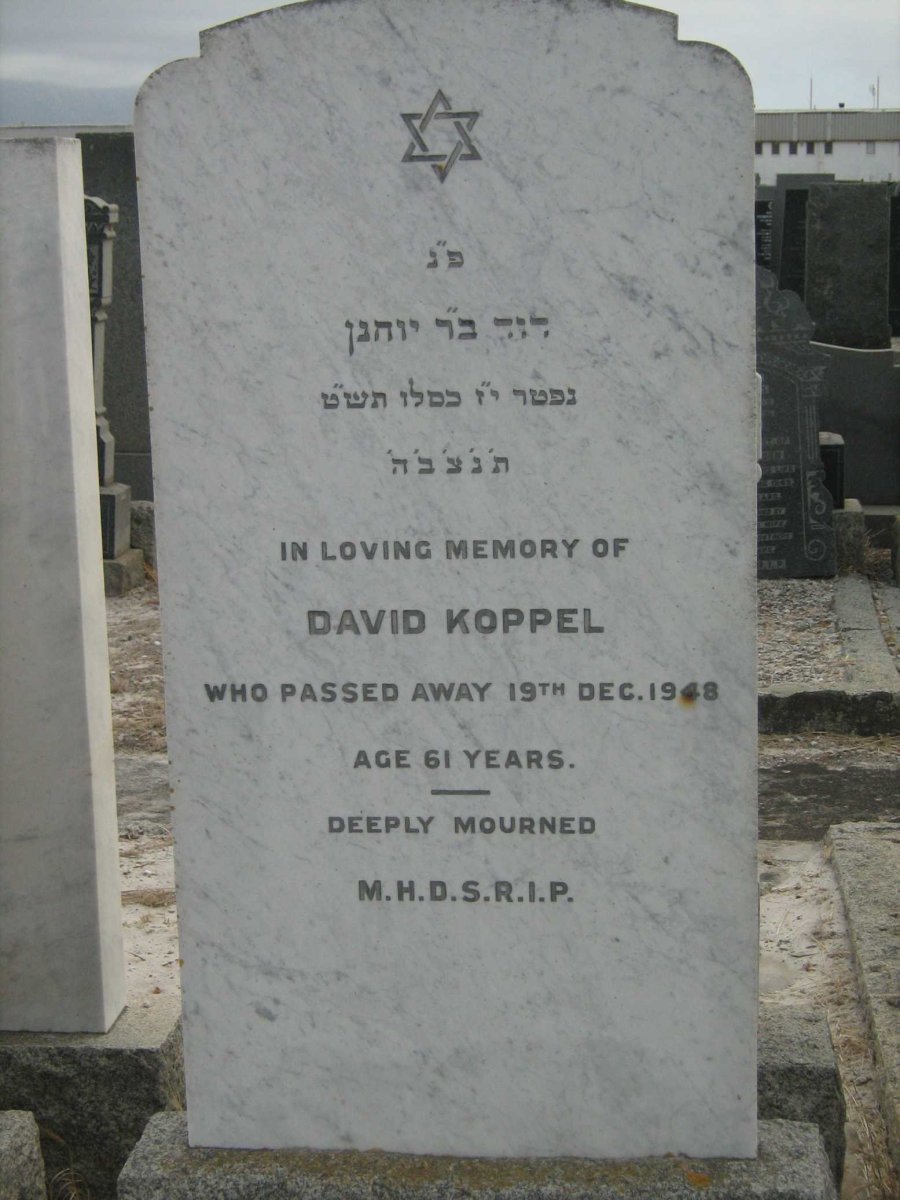 KOPPEL David -1948
