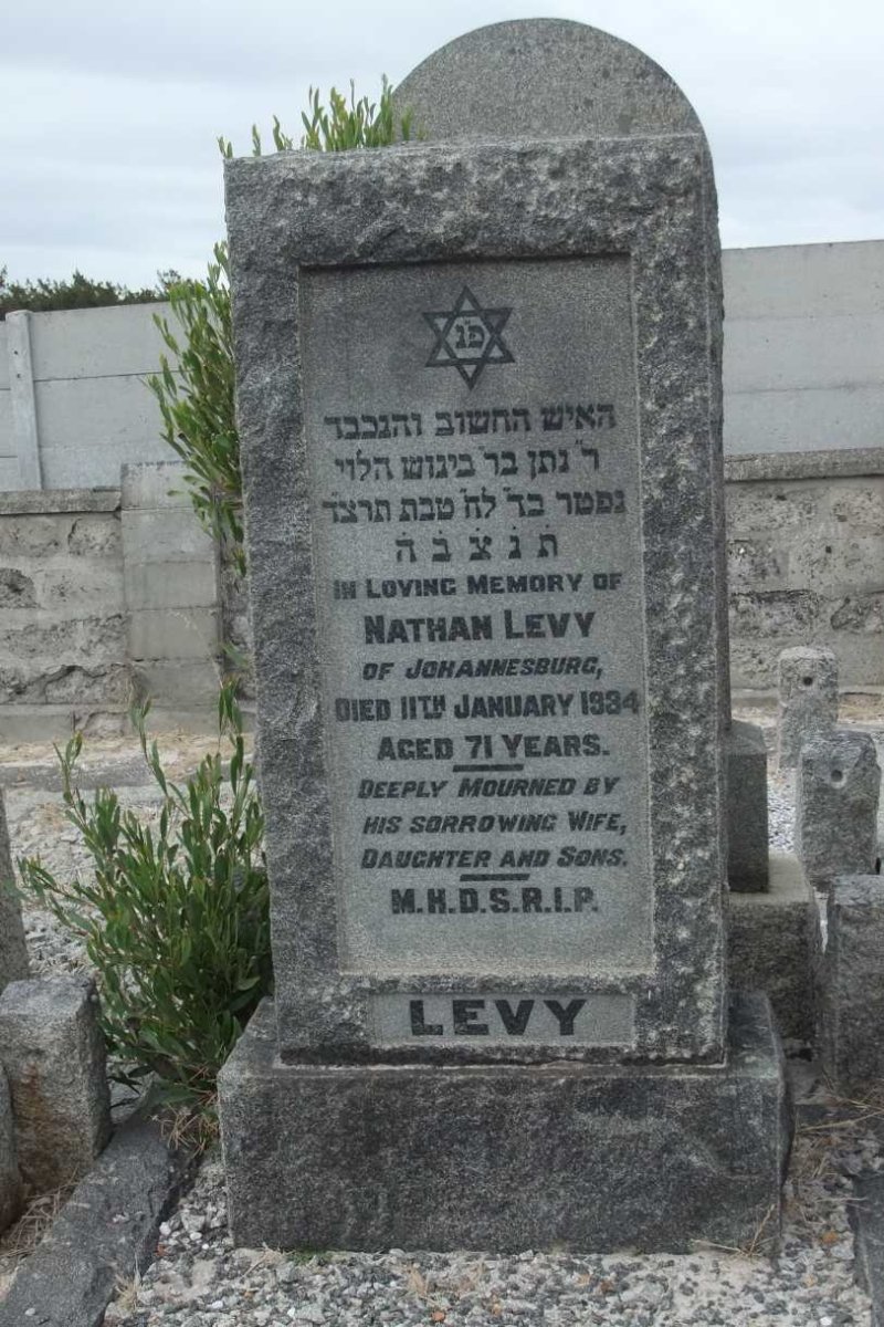 LEVY Nathan -1934