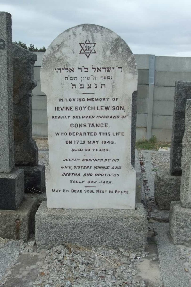 LEWISON Irvine Boych -1945