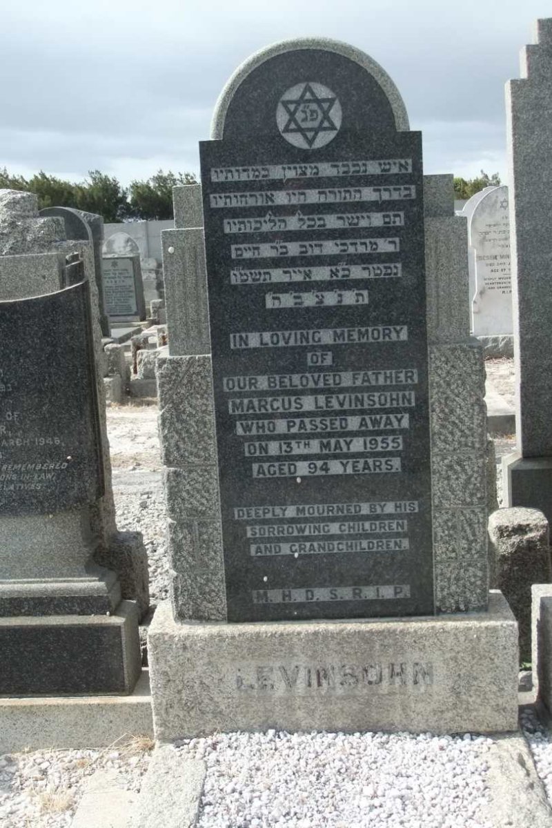 LEVINSOHN Marcus -1955