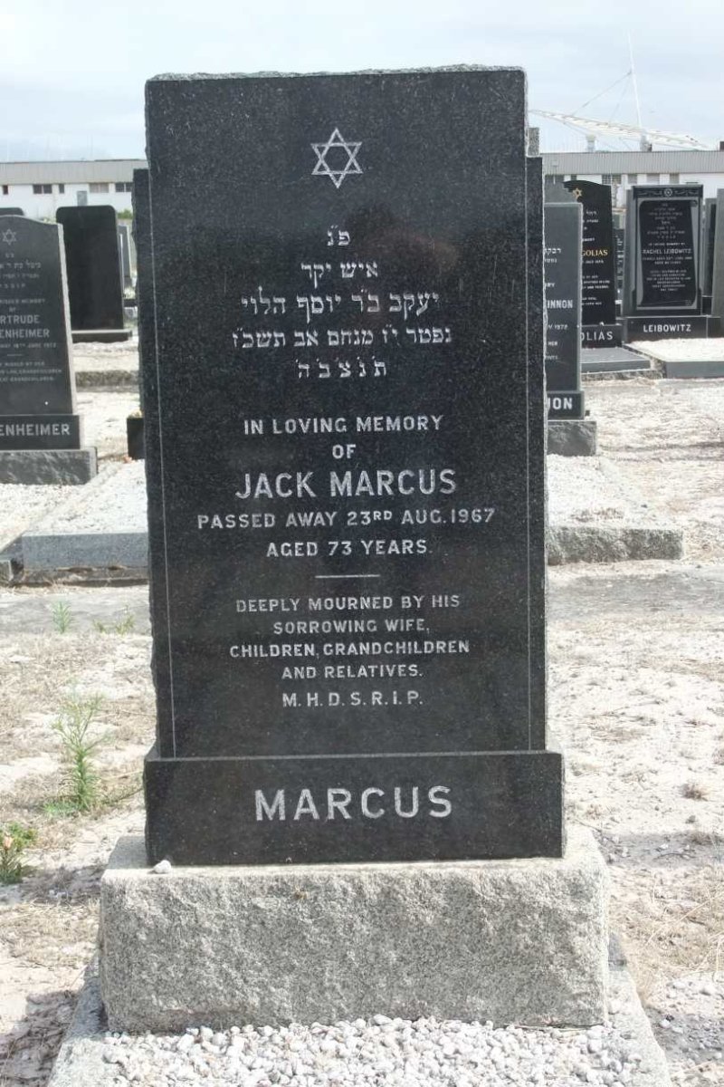MARCUS Jack -1967