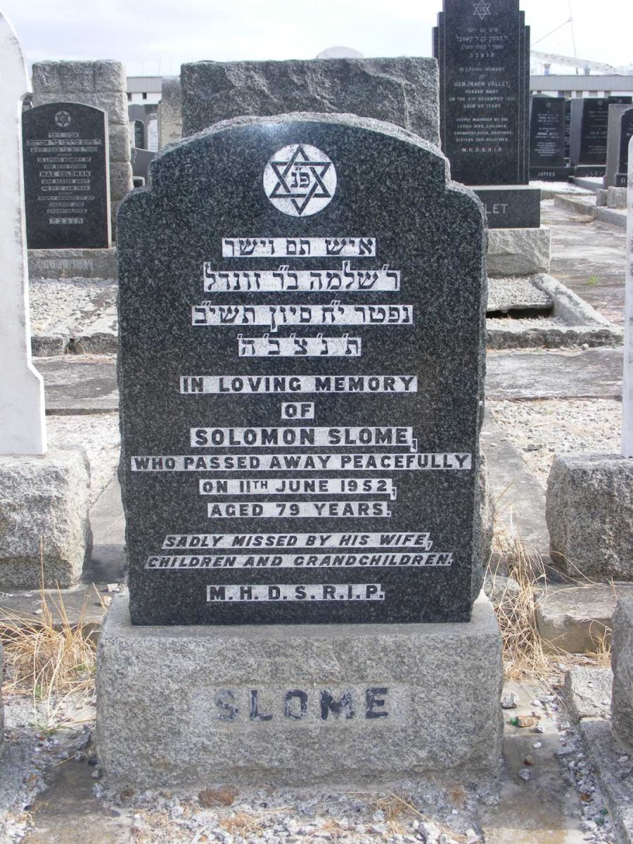 SLOME Solomon -1952