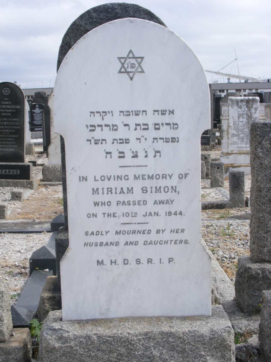 SIMON Miriam -1944