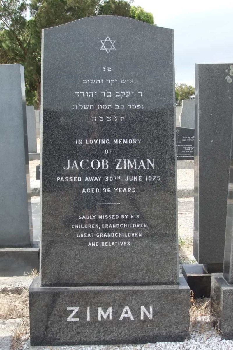 ZIMAN Jacob -1975