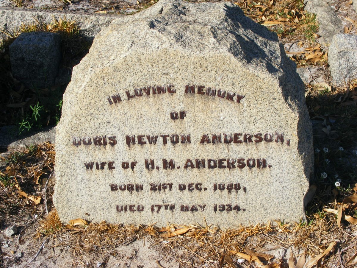 ANDERSON Doris Newton 1888-1934