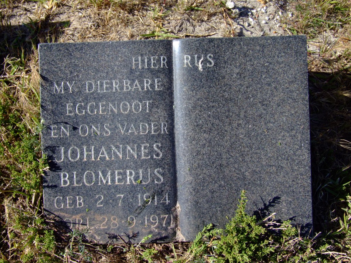 BLOMERUS Johannes 1914-1971