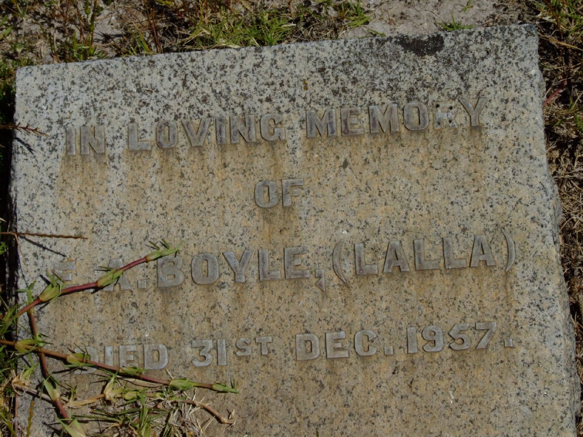 BOYLE E.A. -1957
