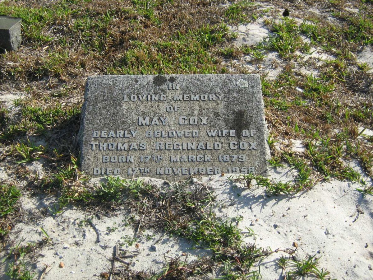 COX May 1879-1958