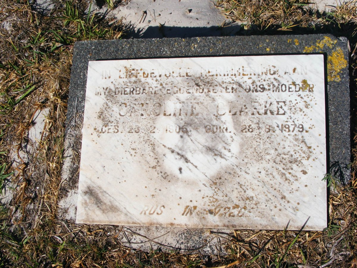 CLARKE Caroline 1905-1979