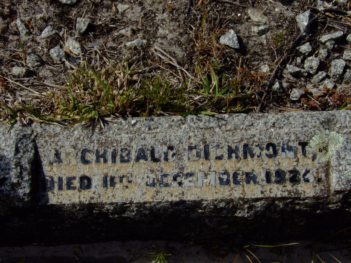 DICHMONT Archibald -1926